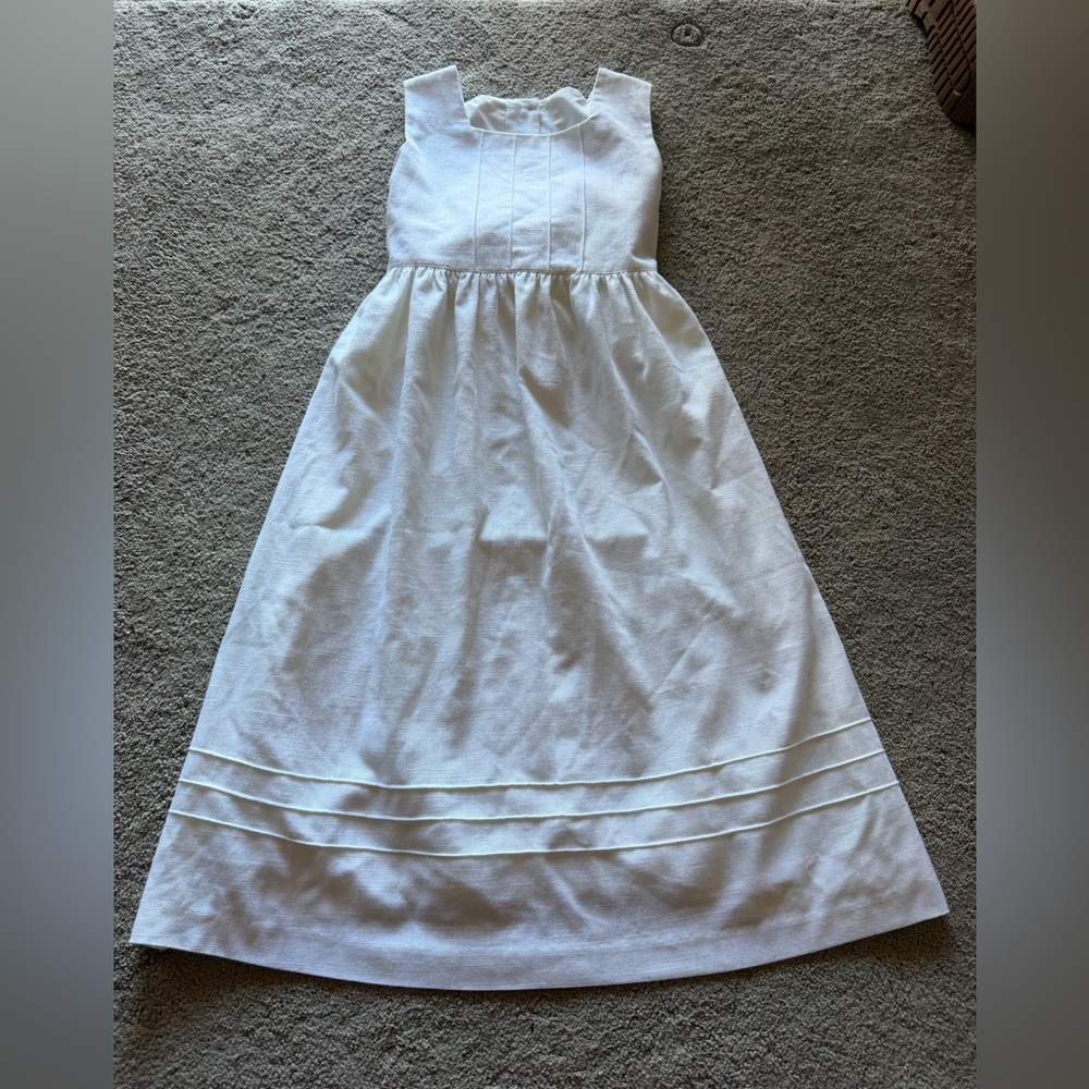 Charming White Formal Kids Dress